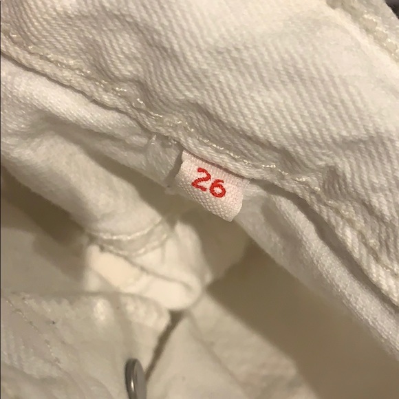 Levi’s wedgie jean - white denim - Picture 4 of 5